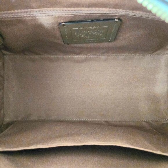 Coach Rowan Satchel/Crossbody Bag Chalk/Gold (LIKE NEW!) - Picture 11 of 13